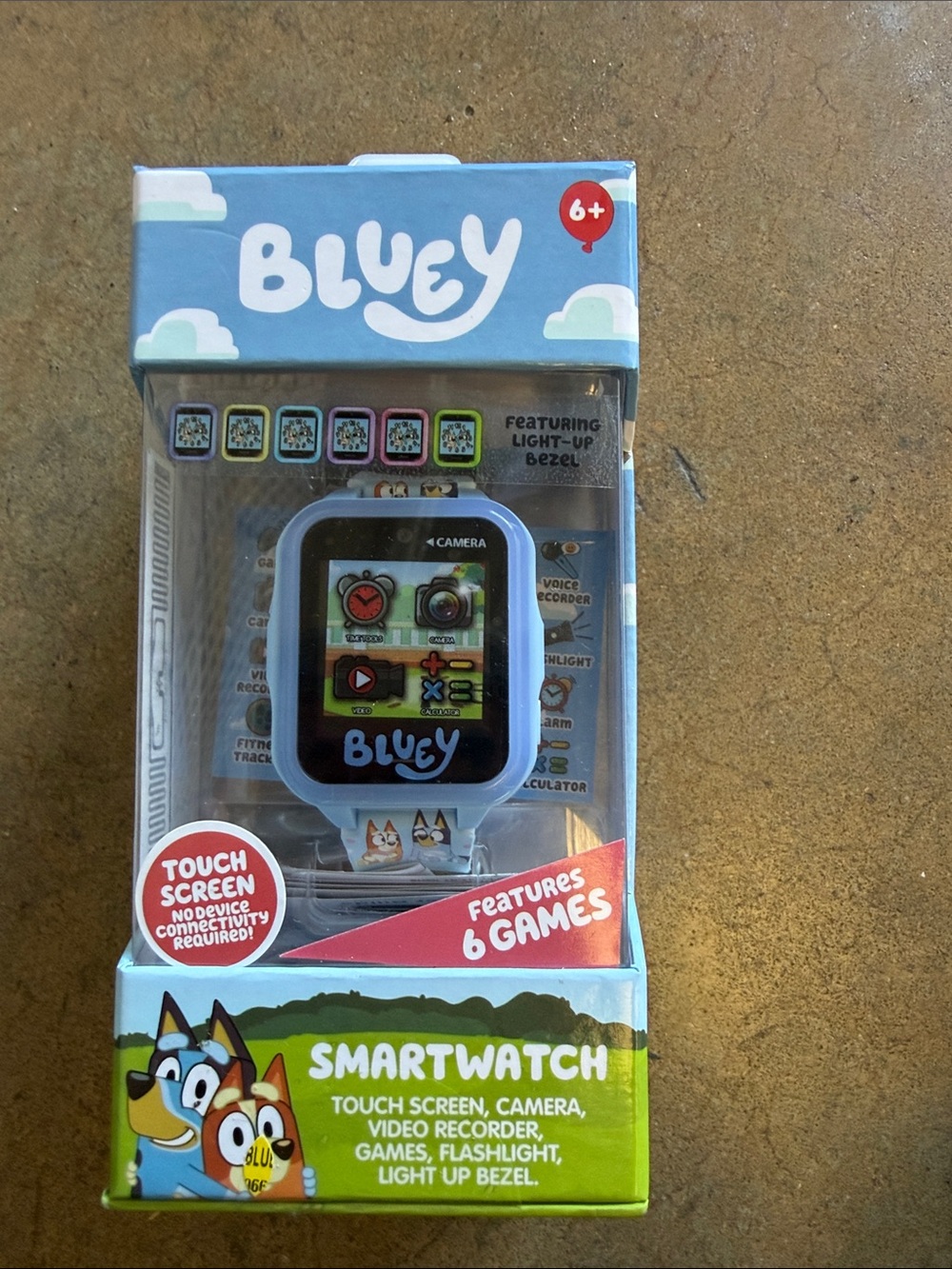 Bluey Kids Smartwatch - Blue. NEW